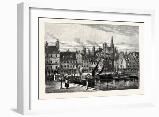 Edinburgh: the Shore Leith-null-Framed Giclee Print