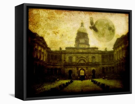 Edinburgh University, Scotland-Cristina Carra Caso-Framed Stretched Canvas