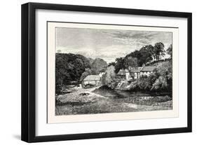 Edinburgh: View Below Cramond Brig-null-Framed Giclee Print