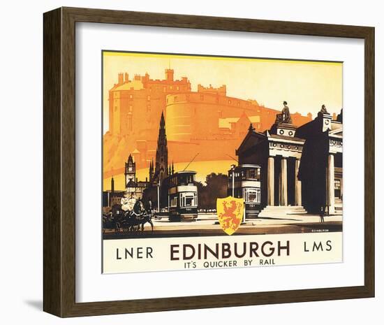 Edinburgh-null-Framed Art Print