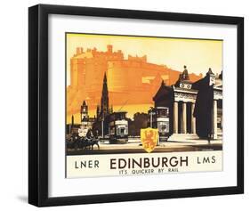 Edinburgh-null-Framed Art Print