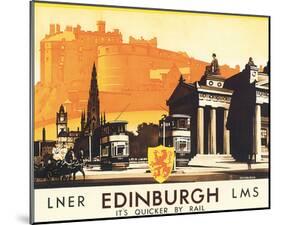 Edinburgh-null-Mounted Art Print