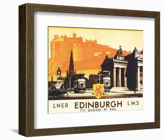Edinburgh-null-Framed Art Print
