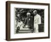 Edison And His Phonograph-null-Framed Photographic Print