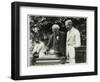 Edison And His Phonograph-null-Framed Photographic Print