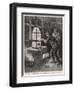 Edison at Work 1880-null-Framed Art Print