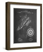 Edison Dynamo Electrical Generator Patent Print-Cole Borders-Framed Art Print