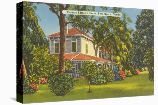 Edison Home, Ft. Myers, Florida-null-Stretched Canvas