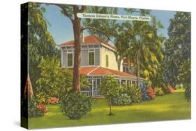 Edison Home, Ft. Myers, Florida-null-Stretched Canvas