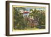 Edison Home, Ft. Myers, Florida-null-Framed Art Print