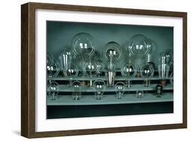  Edison Incandescent Light Bulbs-Cesare Tallone-Framed Giclee Print
