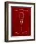 Edison Light Bulb 1890 Patent-Cole Borders-Framed Art Print