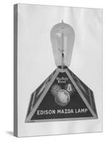 Edison Mazda Lamp-null-Stretched Canvas