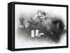 Edison, Phonograph-null-Framed Stretched Canvas