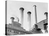 Edison Power Plant on East River-null-Stretched Canvas