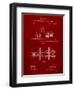 Edison Printing Telegraph Patent Art-Cole Borders-Framed Art Print