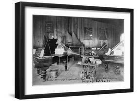 Edison's Experimental Department-null-Framed Giclee Print