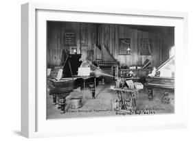 Edison's Experimental Department-null-Framed Giclee Print