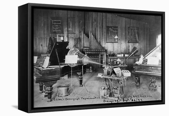 Edison's Experimental Department-null-Framed Stretched Canvas