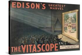 Edison's Greatest Marvel--The Vitascope-Raff & Gammon-Stretched Canvas