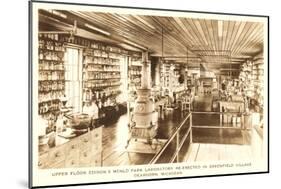 Edison's Laboratory, Greenfield Village, Dearborn, Michigan-null-Mounted Art Print