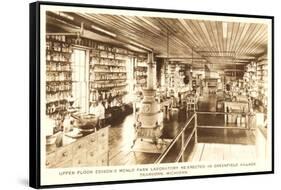 Edison's Laboratory, Greenfield Village, Dearborn, Michigan-null-Framed Stretched Canvas