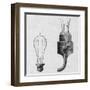 Edison's Lamp, Original-null-Framed Art Print