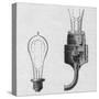 Edison's Lamp, Original-null-Stretched Canvas