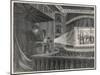 Edison's Vitascope-null-Mounted Art Print