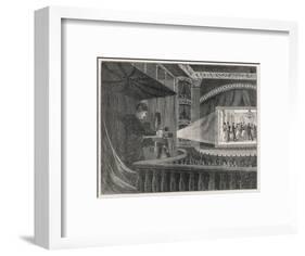 Edison's Vitascope-null-Framed Art Print