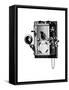 Edison Telephone in a Wall-Mounted Box, New York, 1890-null-Framed Stretched Canvas