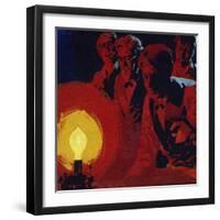 Edison Tried 3,000 Different Ideas before Perfecting the Light Bulb-null-Framed Giclee Print