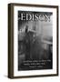 Edison-null-Framed Art Print