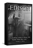 Edison-null-Framed Stretched Canvas