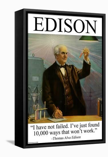 Edison-null-Framed Stretched Canvas
