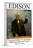 Edison-null-Framed Art Print