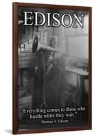 Edison-null-Framed Art Print