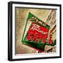 Edited Image of Street Sign in USA for Restaurant-Salvatore Elia-Framed Photographic Print