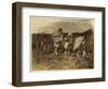 Edith 5 and Hughie 6 Pick Cotton All Day-Lewis Wickes Hine-Framed Photographic Print