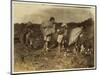 Edith 5 and Hughie 6 Pick Cotton All Day-Lewis Wickes Hine-Mounted Photographic Print