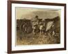 Edith 5 and Hughie 6 Pick Cotton All Day-Lewis Wickes Hine-Framed Photographic Print