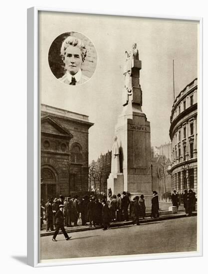 Edith Cavell Memorial-null-Framed Photographic Print