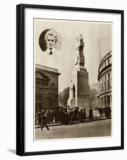 Edith Cavell Memorial-null-Framed Photographic Print