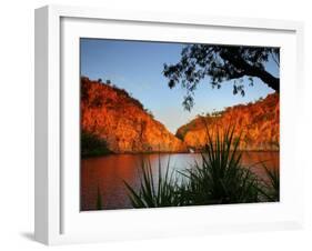 Edith Falls, Leilyn, Nitmiluk National Park, Northern Territory, Australia, Pacific-Schlenker Jochen-Framed Photographic Print