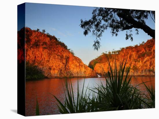 Edith Falls, Leilyn, Nitmiluk National Park, Northern Territory, Australia, Pacific-Schlenker Jochen-Stretched Canvas
