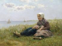 Daydreams on the Sea Shore-Edith Hume-Giclee Print