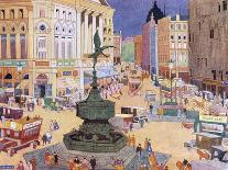 London, Piccadilly Circus-Edith Mary Garner-Art Print