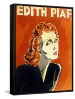 Edith Piaf (1915-1963) French Singer, C. 1930-null-Framed Stretched Canvas