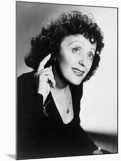 Edith Piaf, French Ballad Singer in Publicity Still from 1947-null-Mounted Art Print