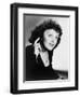 Edith Piaf, French Ballad Singer in Publicity Still from 1947-null-Framed Art Print